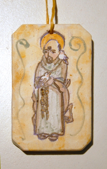 Saint Francis retablo ornament